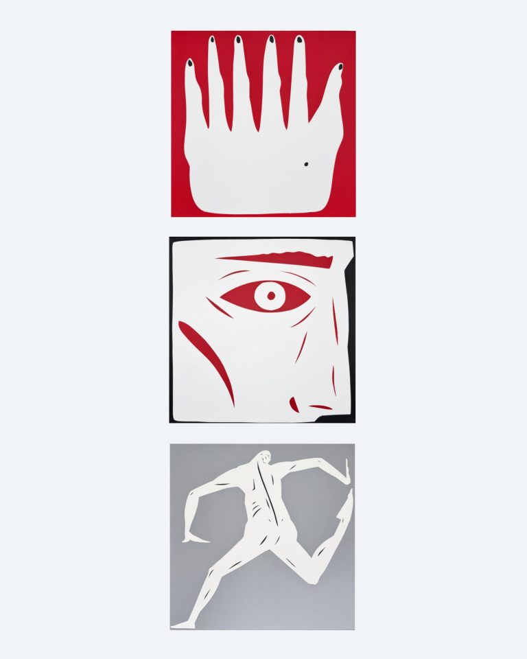 Triptych “Their Marionette” by Artur Soletskyi, 50 × 50 cm