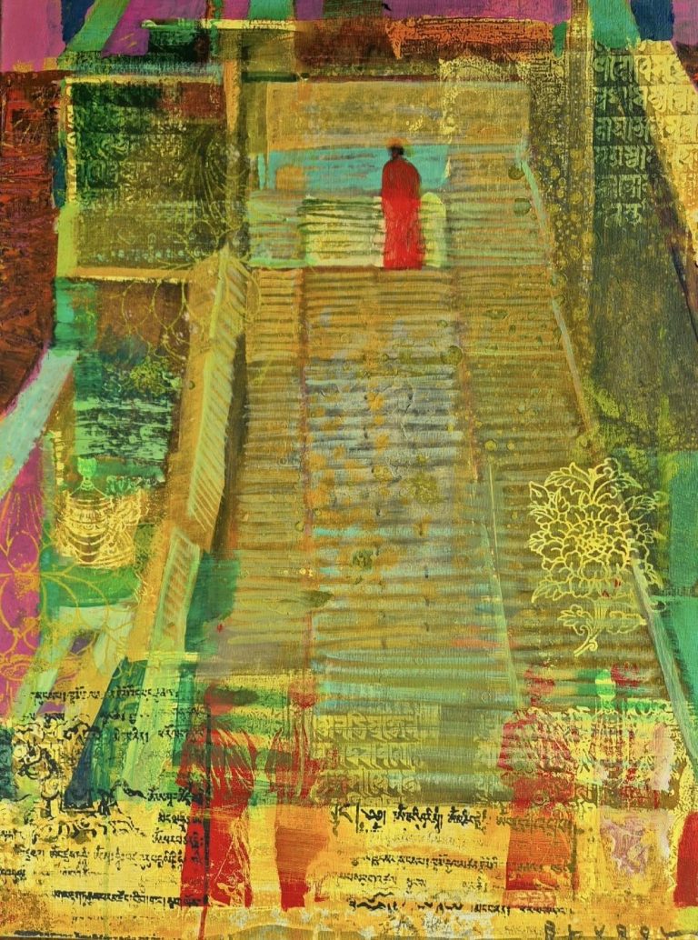 Monastery by Andrii Bludov, 80 × 60 cm
