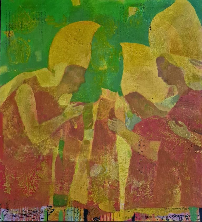 Gifts by Andrii Bludov, 120 × 110 cm