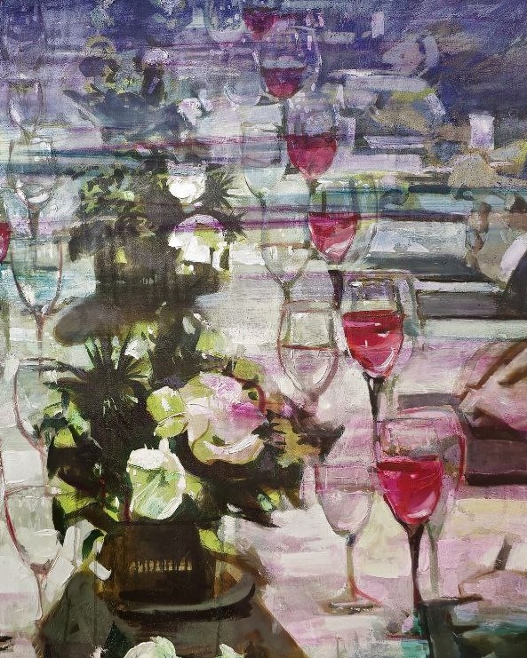 Застілля — Потапенков Едуард, 90 × 140 см