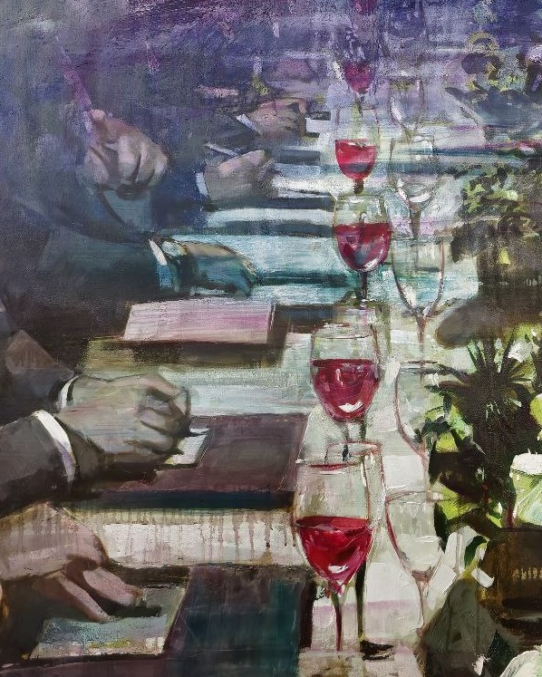 Застілля — Потапенков Едуард, 90 × 140 см