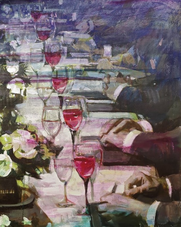 Застілля — Потапенков Едуард, 90 × 140 см