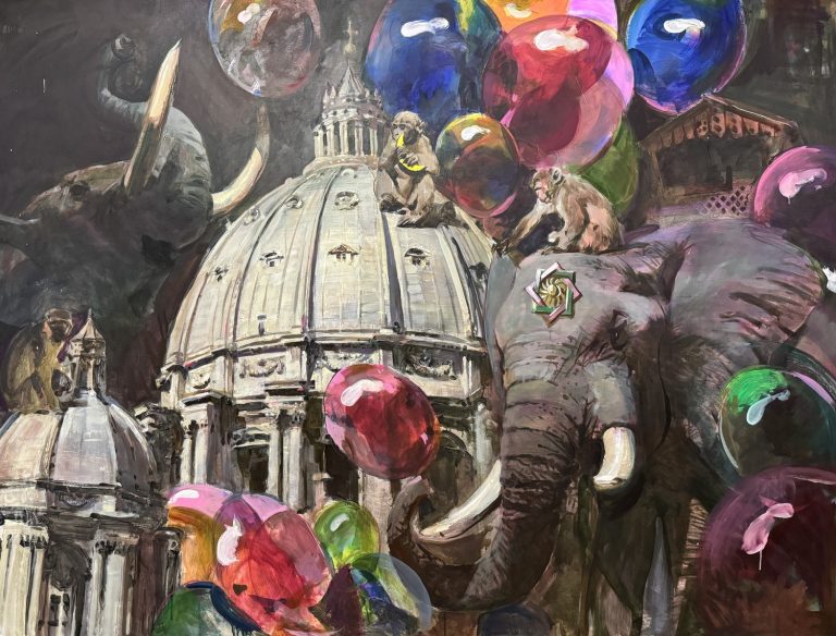 Carnival by Eduard Potapenkov, 100 × 150 cm