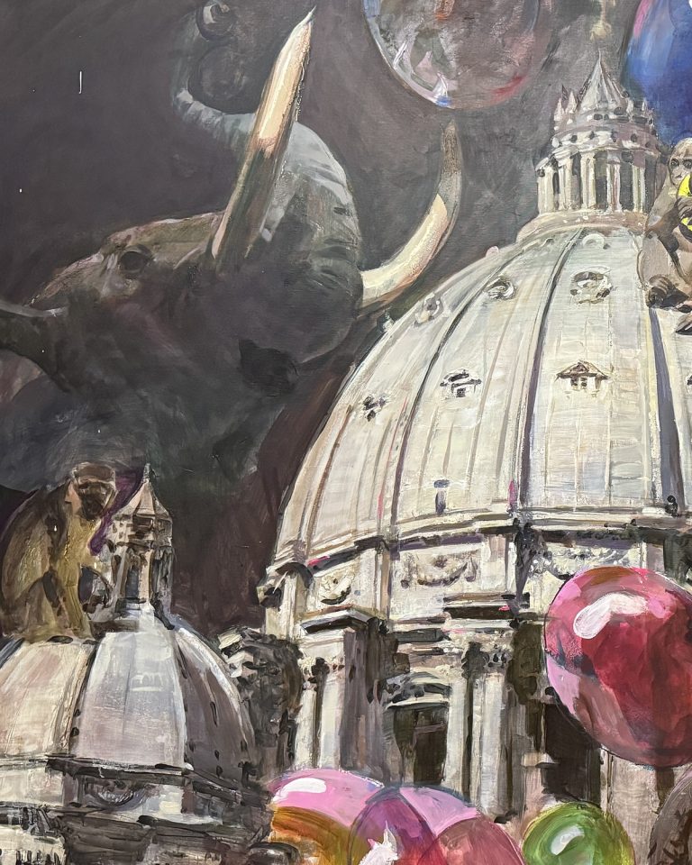 Carnival by Eduard Potapenkov, 100 × 150 cm