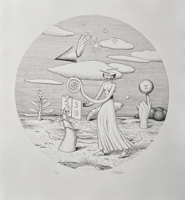 Тихе місце — Waone (Interesni Kazki), 65 × 51 см