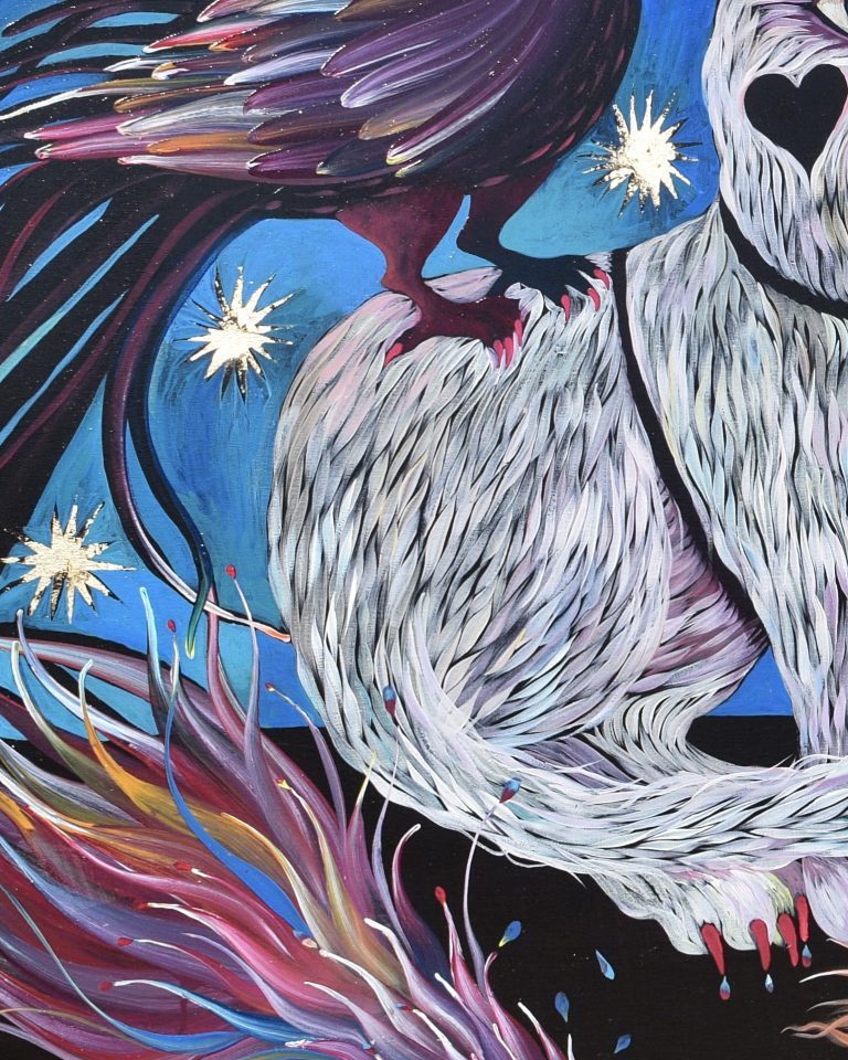 Cat Love by Nina Murashkina, 120 × 200 cm