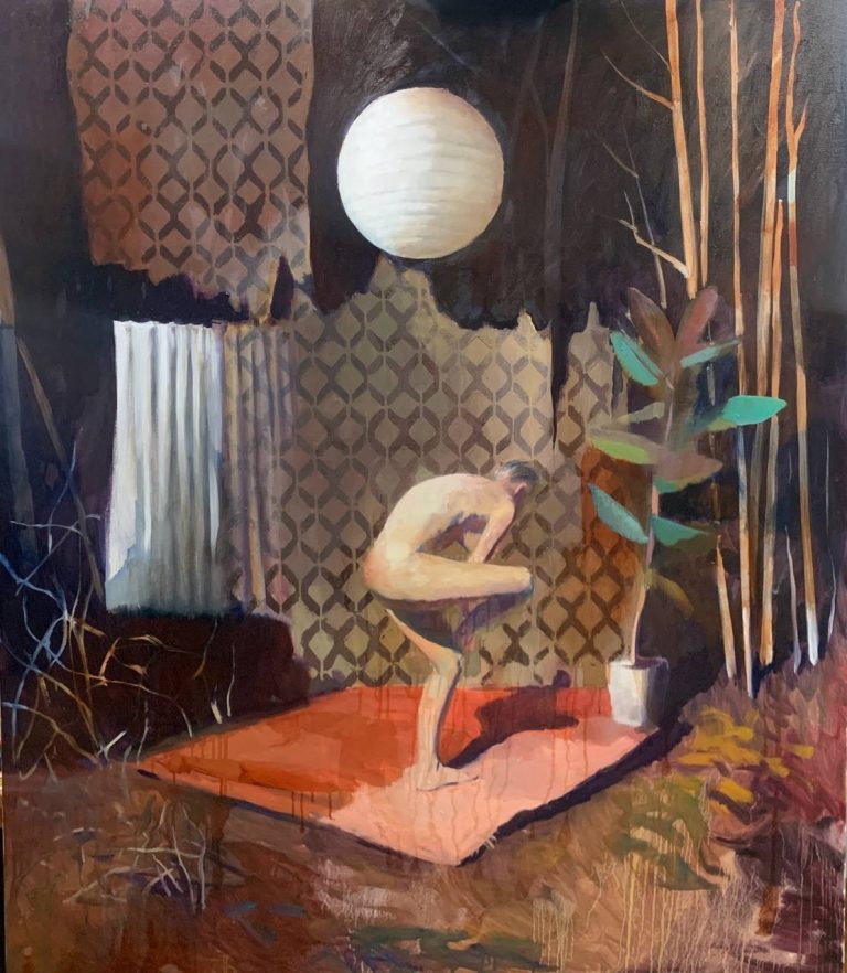 Echo of Presence by Yurii Denysenkov, 150 × 130 cm