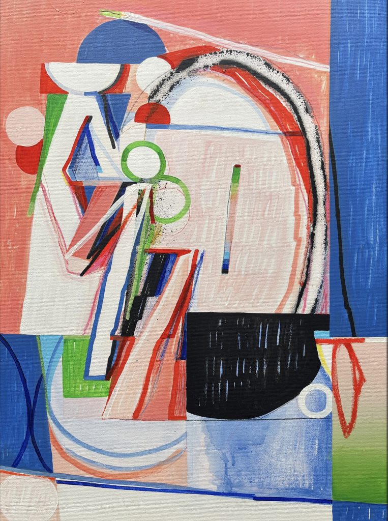 In the Rhythm of Controlled Chaos by Vitalii Hrekh (Dilk), 70 × 50 cm