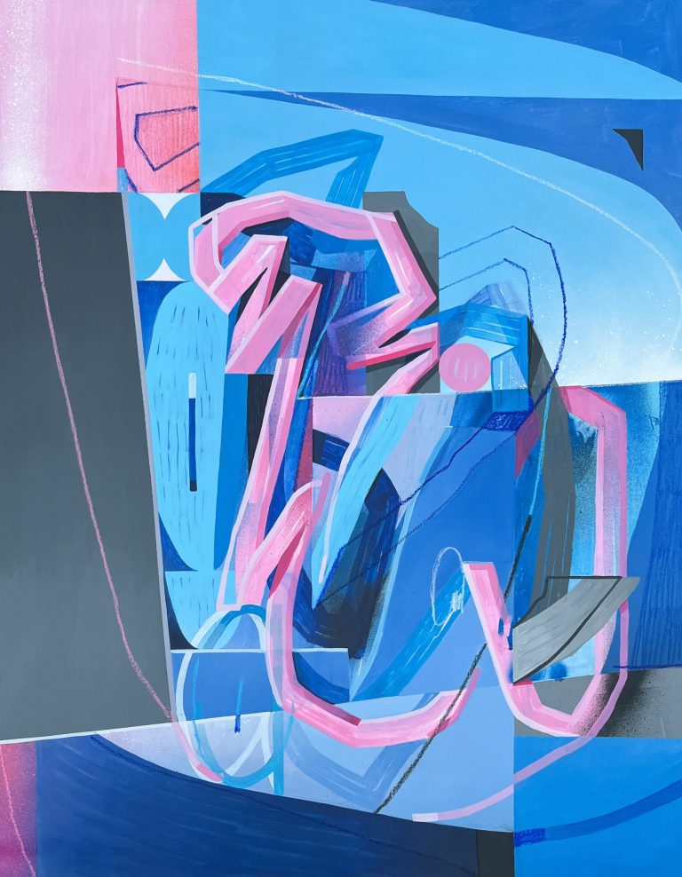 Balance horizon by Vitalii Hrekh (Dilk), 160 × 120 cm