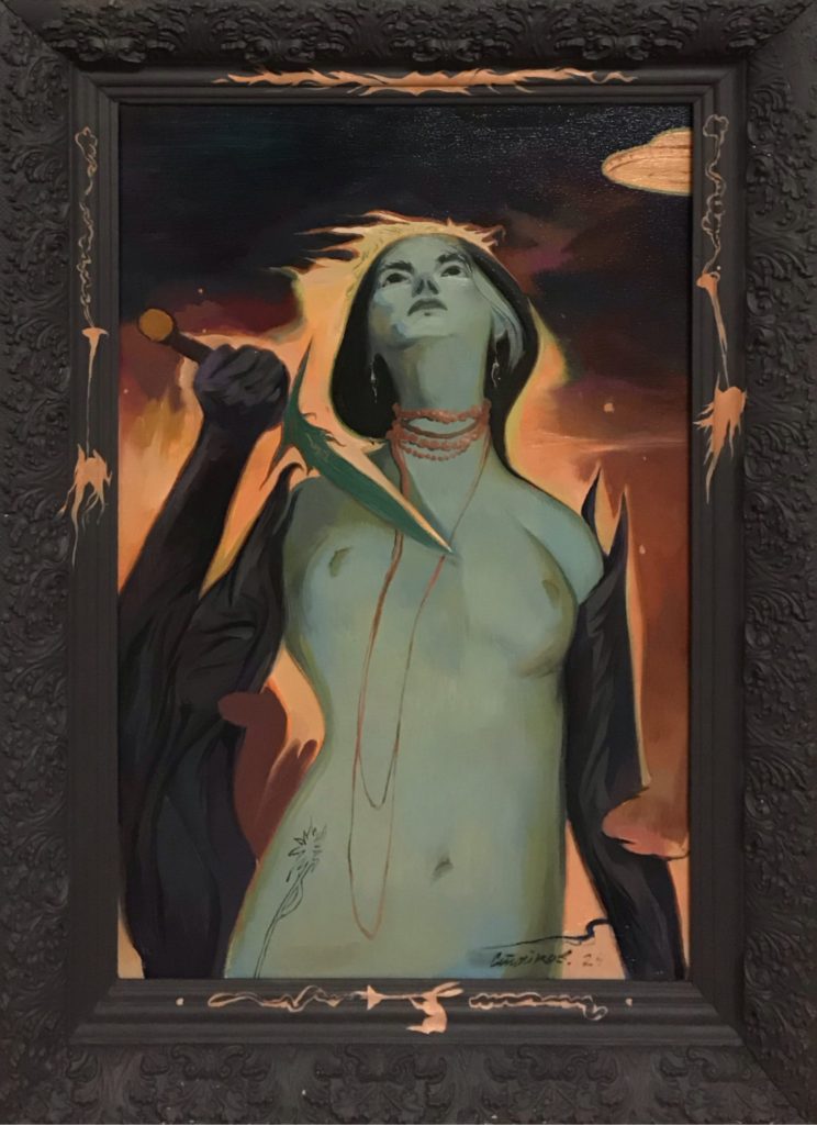 Lucretia by Stefan Stoikov, 75 × 52 cm