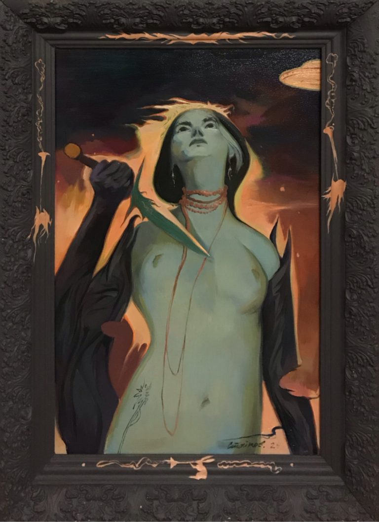 Lucretia by Stefan Stoikov, 75 × 52 cm