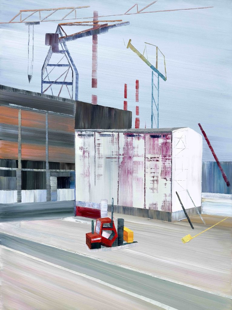 Kyiv-Rakhiv Train 10 — Nata Levitasova, 80 × 60 cm