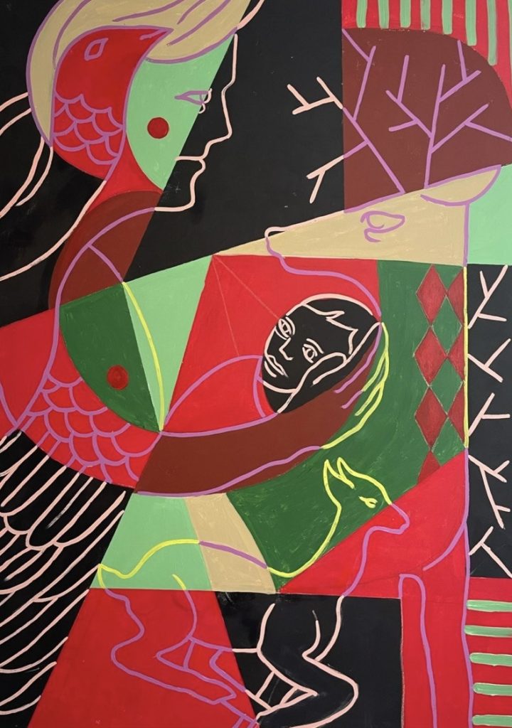 Mother Nature, Feed Us by Eduard Rybalevskyi, 140 × 100 cm