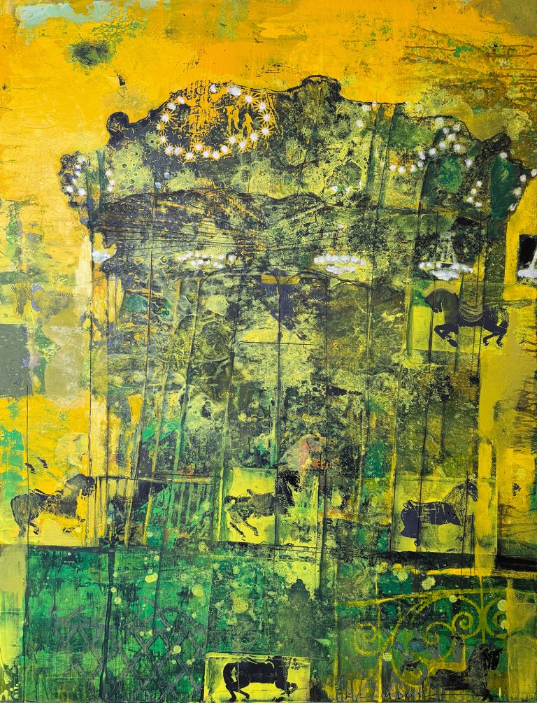 Карусель — Блудов Андрій, 150 × 115 см