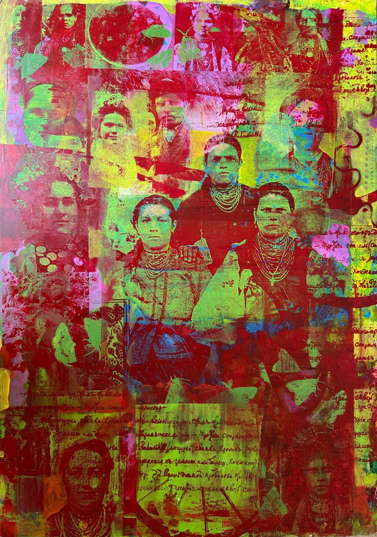 Голоси — Блудов Андрій, 100 × 70 см