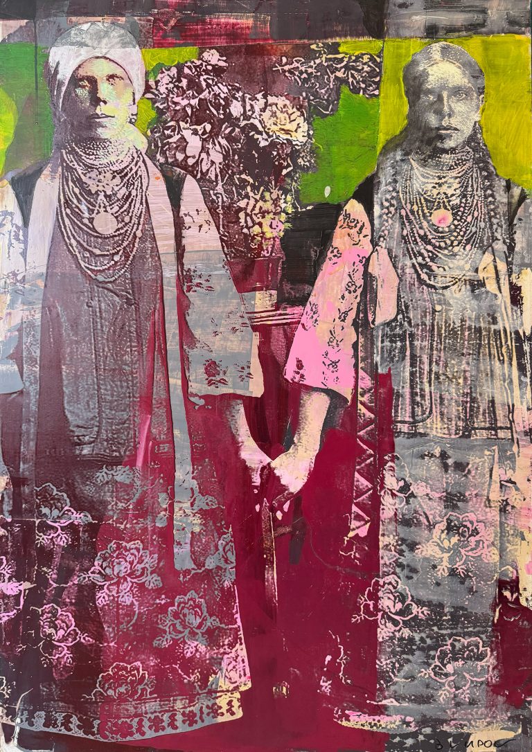 Voices by Andrii Bludov, 100 × 70 cm