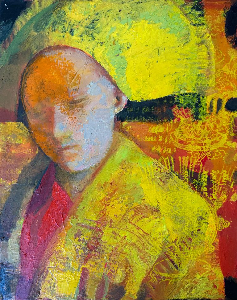 Face by Andrii Bludov, 45 × 40 cm