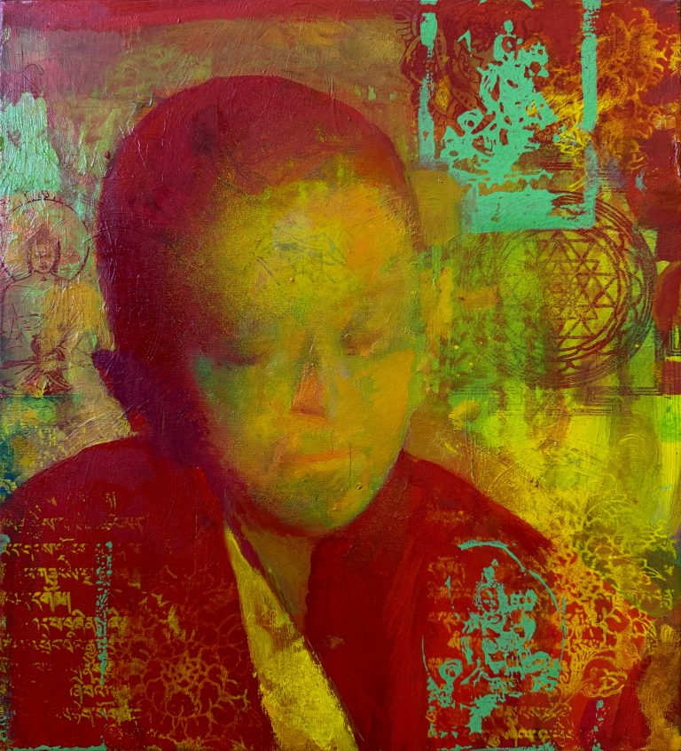 Face by Andrii Bludov, 45 × 50 cm