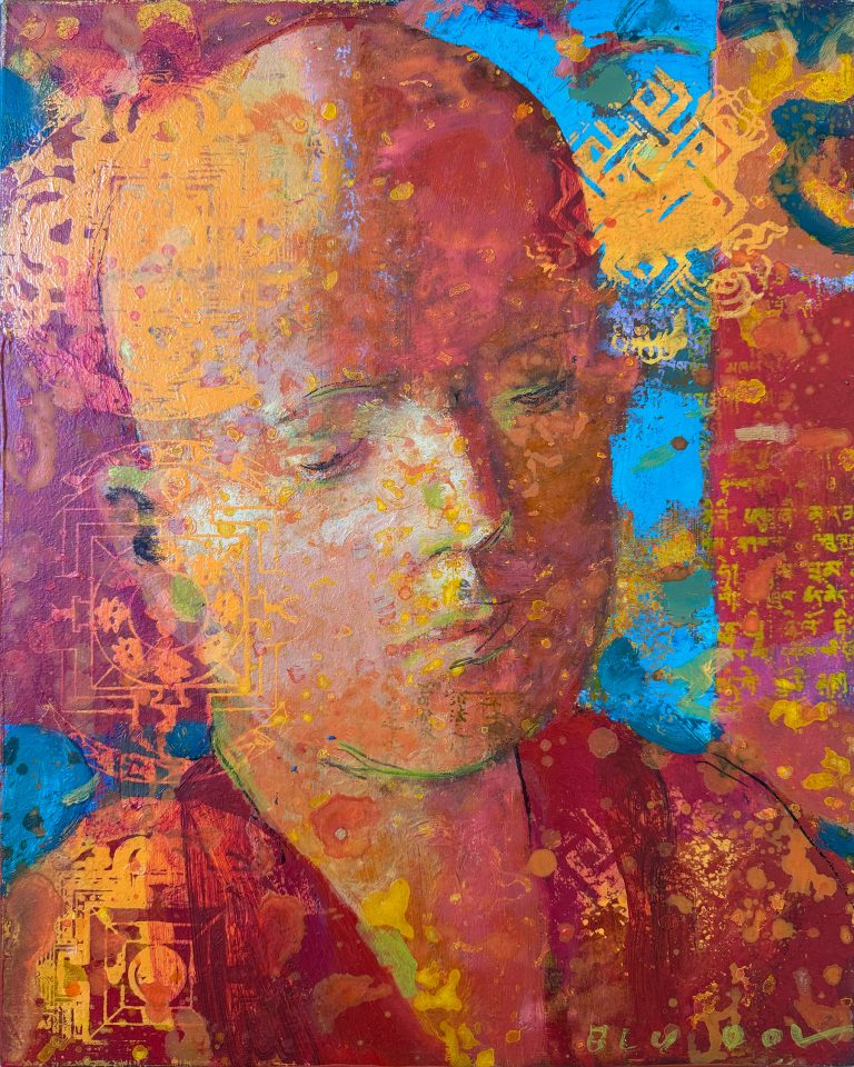 Face by Andrii Bludov, 45 × 40 cm
