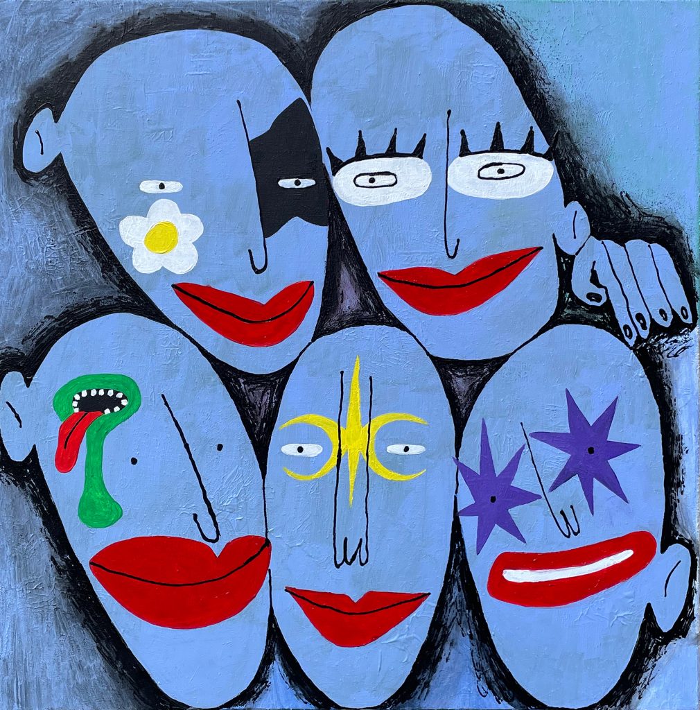 Birthday by Sasha Luneva, 50 × 50 cm