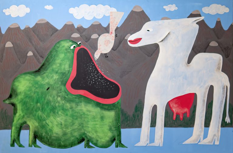 Годування — Луньова Саша, 75 × 100 см
