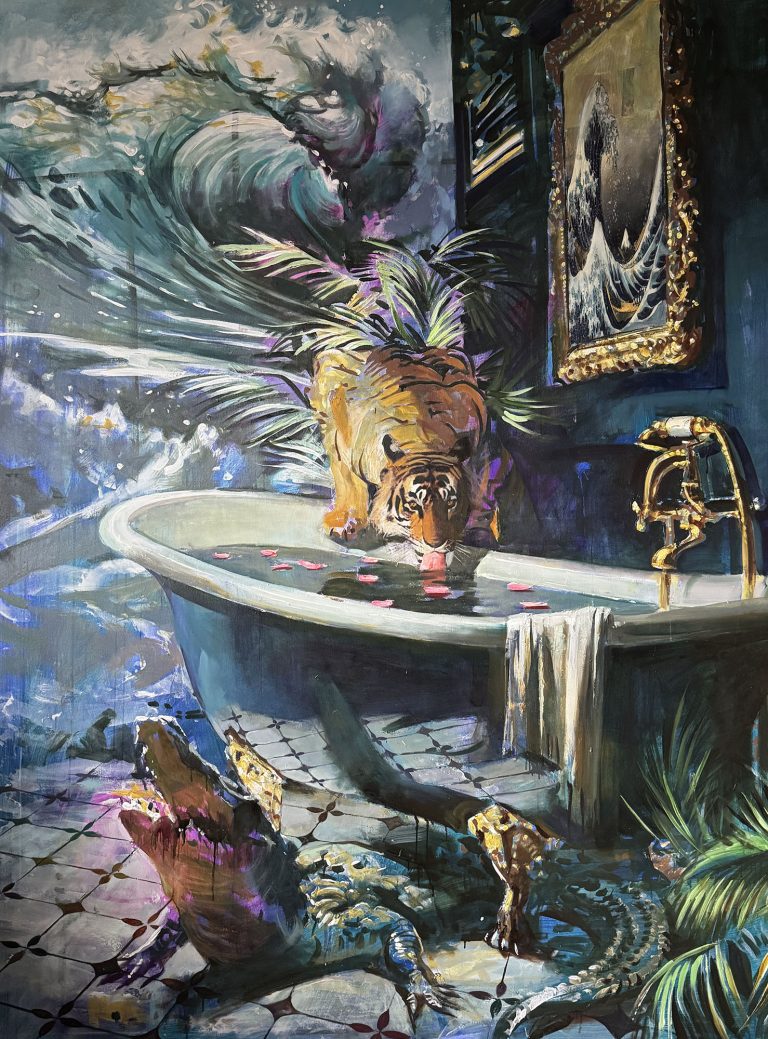 Motion by Eduard Potapenkov, 200 × 150 cm