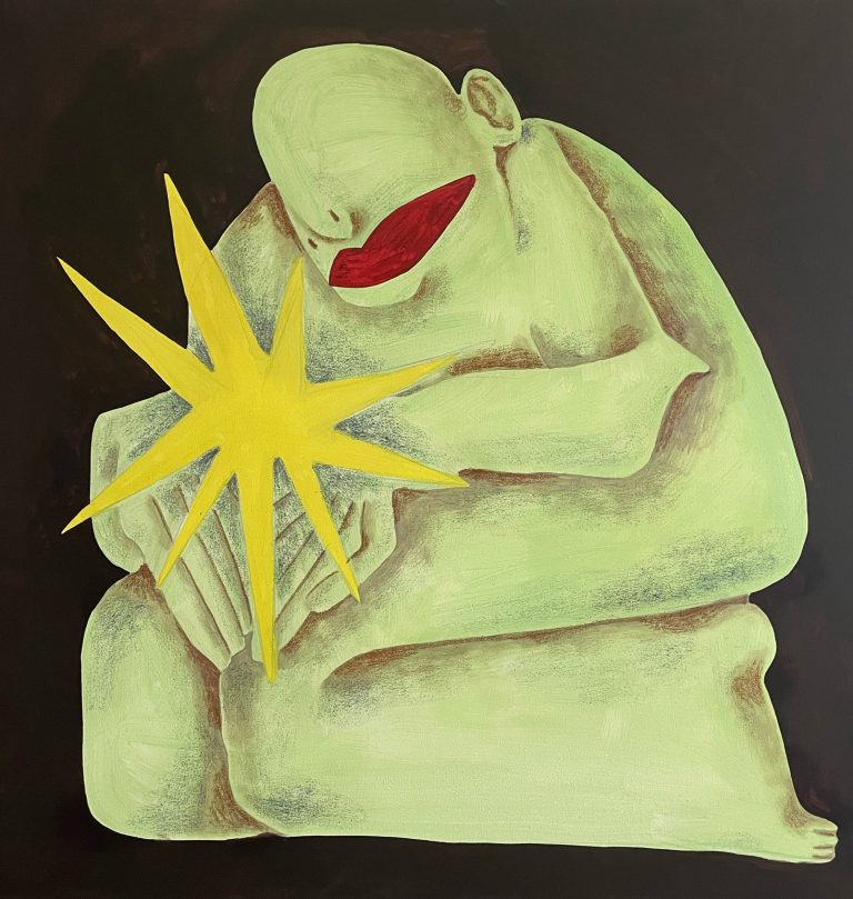 Crystal by Sasha Luneva, 110 × 100 cm