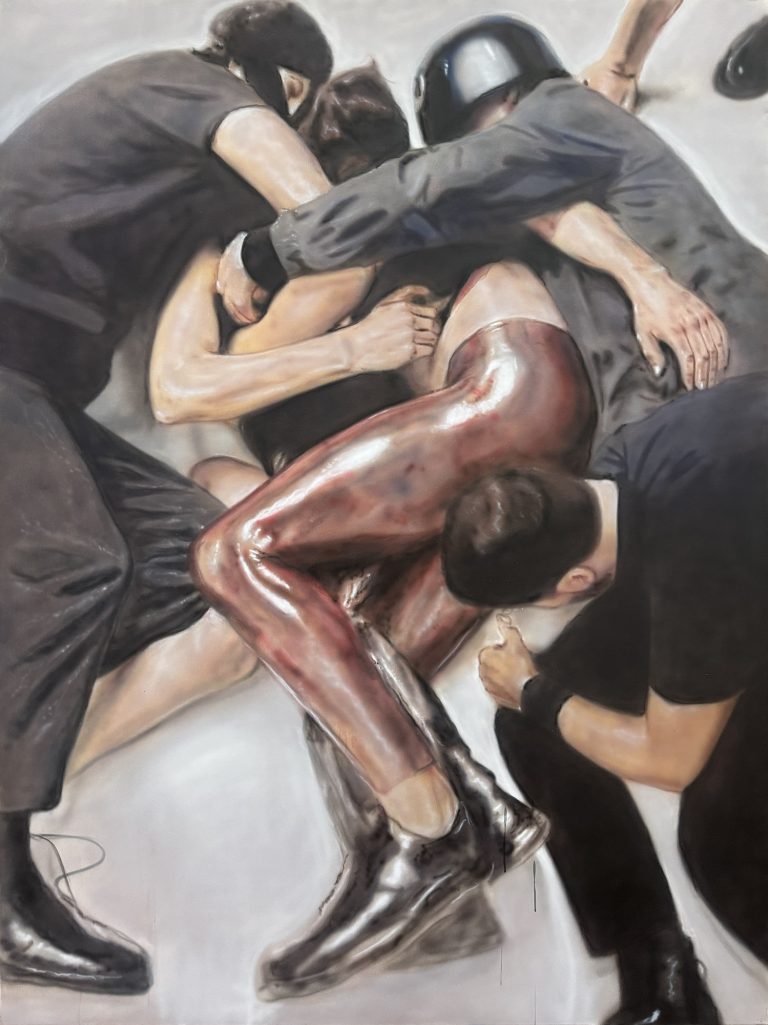 Untitled by Yurii Syvyryn, 200 × 150 cm