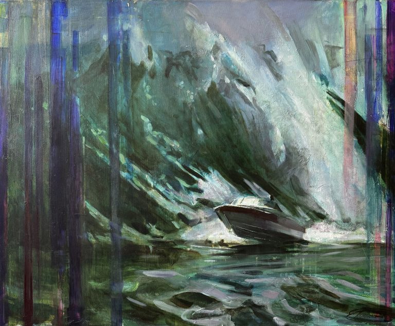 Raid 2 by Eduard Potapenkov, 80 × 100 cm