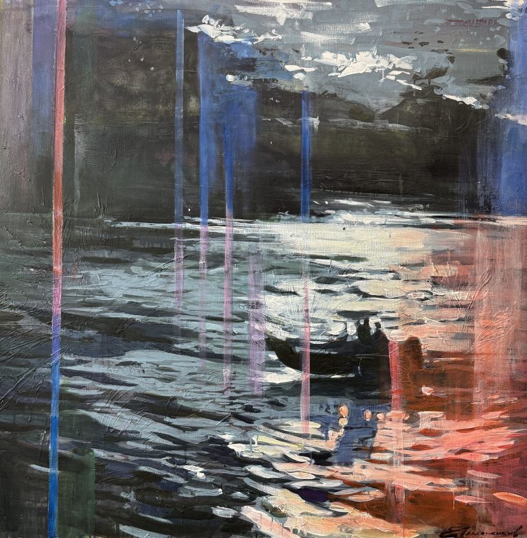 Рейд — Потапенков Едуард, 100 × 100 см