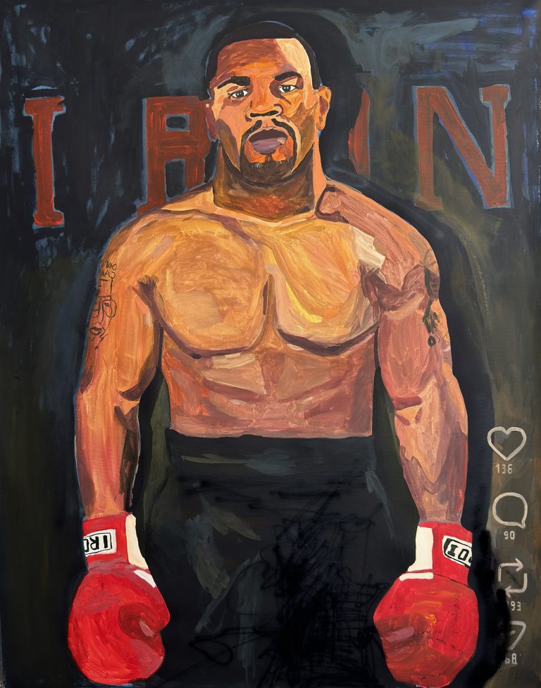 Iron by Misha Piskur, 130 × 100 cm