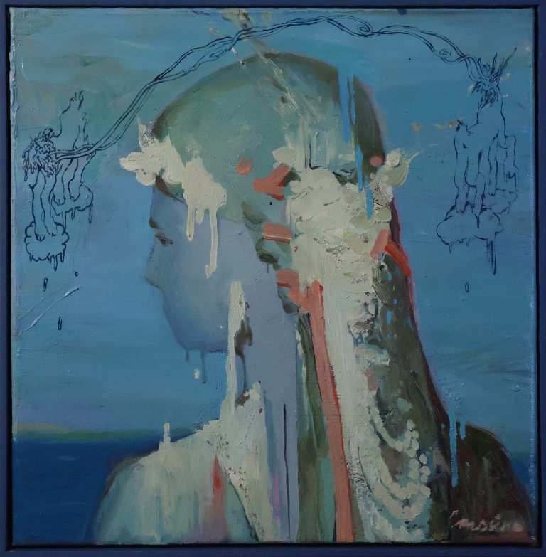 Йокай 4 — Стойков Стефан, 40 × 40 см