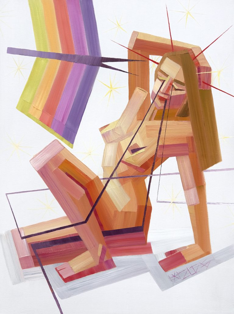 Night by Nata Levitasova, 80 × 60 cm